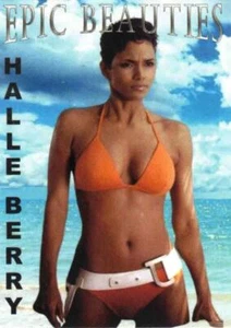 Tarjeta coleccionable única Epic Beauties 2022 #7/20 Halle Berry - Imagen 1 de 1