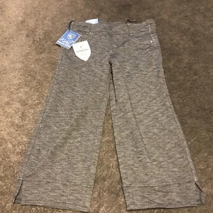 Kuhl Dark Heather Gray Mova Capri Pants Size 10 - Picture 1 of 5