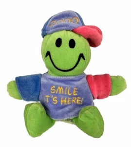 Y2K Alien Plüsch 6 Zoll grün lila rosa Sitzsack Stofftier Sammler Auswahl - Bild 1 von 9