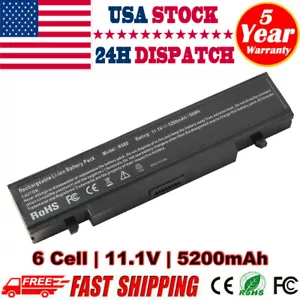 5200mAh AA-PB9NS6W Battery for Samsung NP-R540 Q430 R480 R580 R468 AA-PB9NC6B - Picture 1 of 6