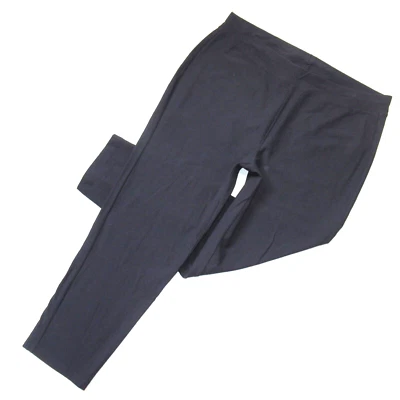 NWT Eileen Fisher Slim Ankle in Nocturne Blue Washable Stretch Crepe Pants PP - Image 1 of 4