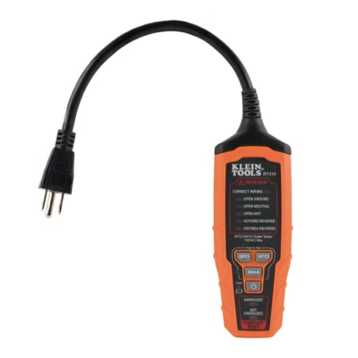 Klein Tools RT310 AFCI/GFCI Outlet Tester - Image 1 of 4