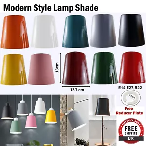 Lámpara de Techo Pantalla Fácil Ajuste Colgante Metal Cúpula Cocina Salón - Imagen 1 de 54