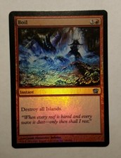 1x MTG - 8th Edition - Boil - Foil - NM x1