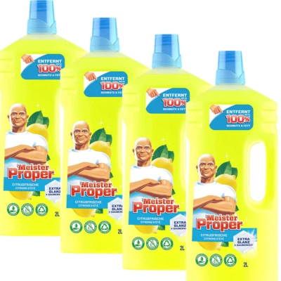 4 x Meister Proper Citrusfrische Allzweckreiniger 2 Liter - Bild 1 von 3