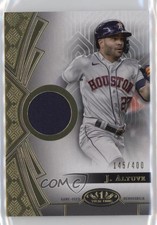 2023 Topps Tier One Tier One Relics A /400 Jose Altuve #T1R-JAL