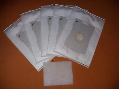 Für Vorwerk Tiger VT300/270/265- 5 Staubbeutel+Motorschutzfilter NEU!!!