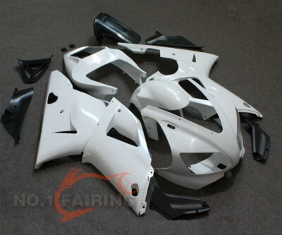 Kit de carenados de inyección ABS BodyWork para Yamaha YZF R1 1998 1999 blanco sin pintar Foto 1 de 4