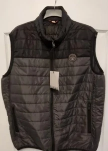 BNWT NAPAPIJRI ALCAMA DARK GREY SOLID GILET SIZE XXL RRP £130 - Picture 1 of 4