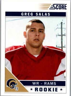 2011 Score #339 Greg Salas RC - Image 1 of 2