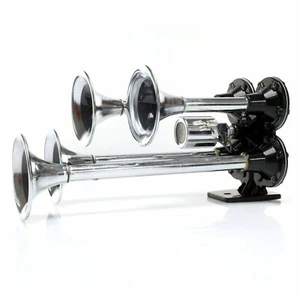 Habanero 4 Trumpet High Output Train Horn with Valve trigger horns TRGH166  - Picture 1 of 6