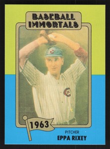 1980-87 SSPC HOF 1st Printing Eppa Rixey #94 - Cincinnati Reds