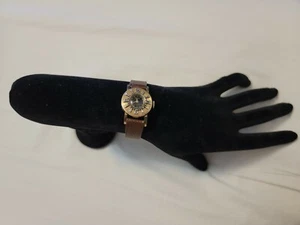 Rare Vintage Royce 10K Gold Filled & Stainless Steel Manual Wind Ladies Watch - Picture 1 of 9