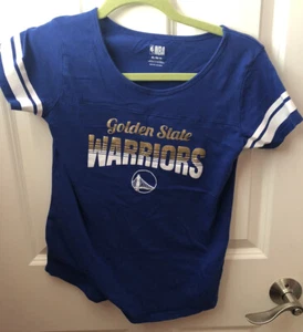 Outerstuff NBA Youth XL-TG-14) Golden State Warriors TSHIRT SPARKLY - Picture 1 of 2