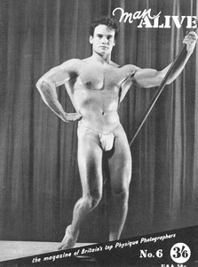 Man Alive No.6 September 1959, Vintage British Edition Gay Magazine  - Imagen 1 de 2