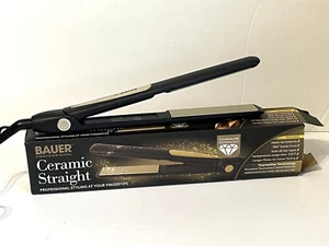 Bauer Professional Gold Keramik Turmalin Ionen Haarglätter Glätteisen - Bild 1 von 22