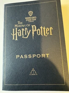 Harry Potter Passport + FREE STICKERS Warner Bros Studio Tour London - Picture 1 of 8