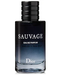 Dior Sauvage Men's Eau de Parfum Mini TRAVEL SIZE Splash bottle 0.34 oz/ 10 ml - Picture 1 of 4