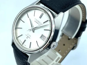 Reloj Automático Vintage KING SEIKO Hi-Beat Esfera Plateada 5625-7110 Revisado - Imagen 1 de 22