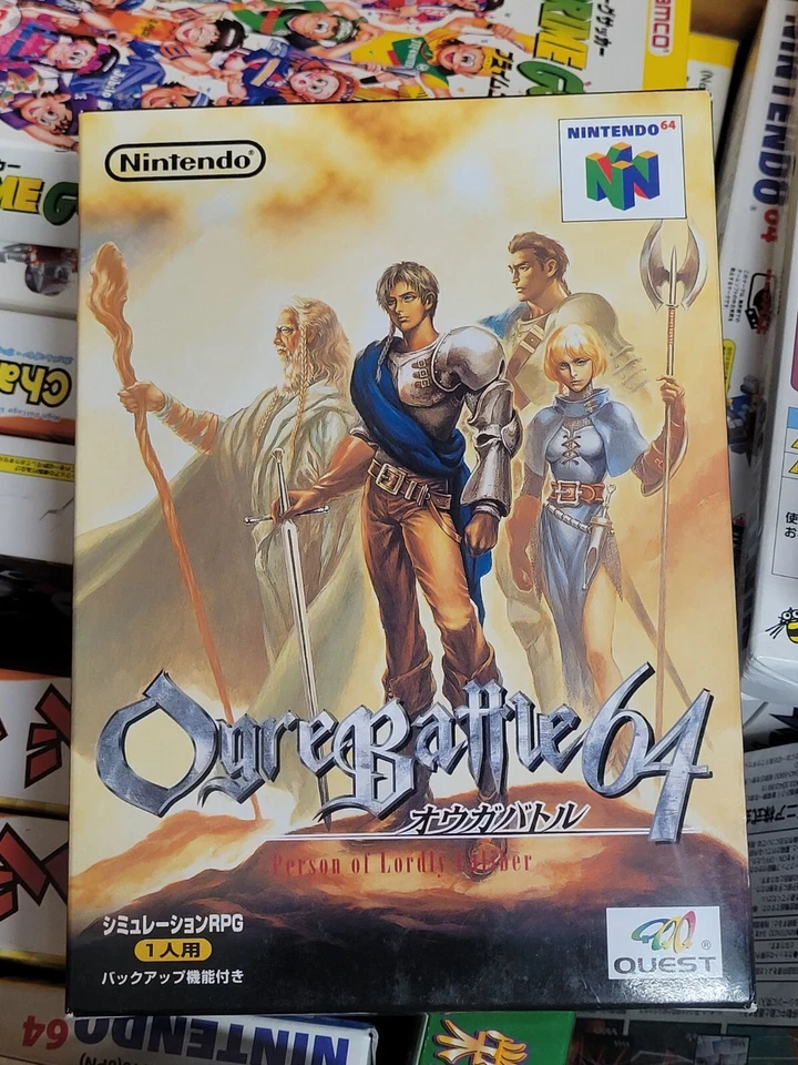 Ogre Battle 64 Person of Lordly Caliber Japanese Nintendo64