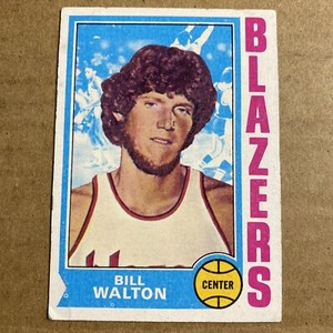 1974-75 Topps Bill Walton ROOKIE VG+ B1633