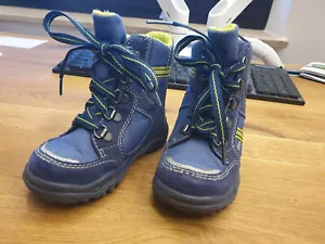 SUPERFIT Stiefel blau grün Husky 1 Größe 24 - Winterstiefel Kinder - Bild 1 von 4