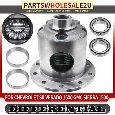 Conjunto de kit de caja diferencial trasero para Chevrolet Silverado 1500 GMC Sierra 1500 Foto 1 de 4