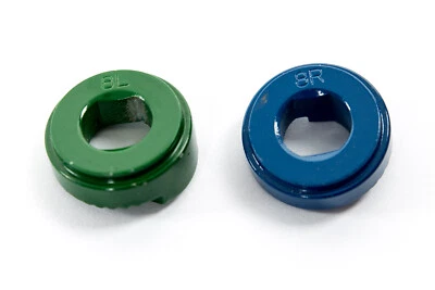 Shimano Nexus Alfine Nabenschaltung Fixierscheibe Sicherungs Set 8L grün 8R blau - Bild 1 von 2