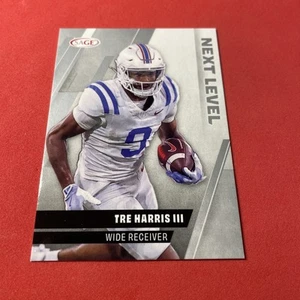 Tre Harris III .. ROOKIE SILVER .. Ole Miss / Chargers .. 2025 Sage Card 113 - Bild 1 von 2