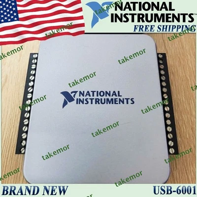 NEW NATIONAL INSTRUMENTS USB-6001 782604-01 Scheda Acquisizione Dati DAQ Spedizione Gratuita - Immagine 1 di 4