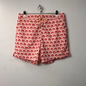 Costume da bagno geometrico scala piccola Ted Baker Totley rosa nuovo con etichette taglia 4 - Foto 1 di 7
