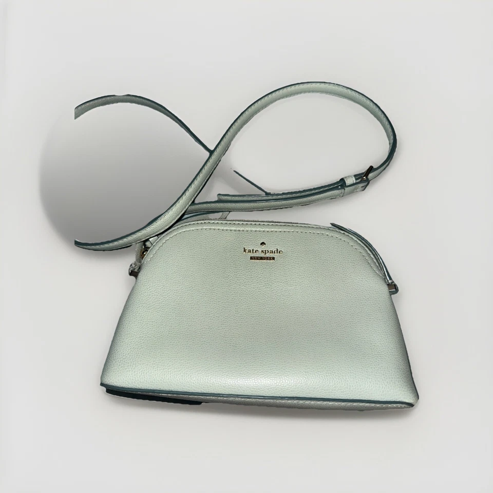 Bandolera Kate Spade Hanna Southport Avenue, cuero granulado genuino Foto 1 de 4