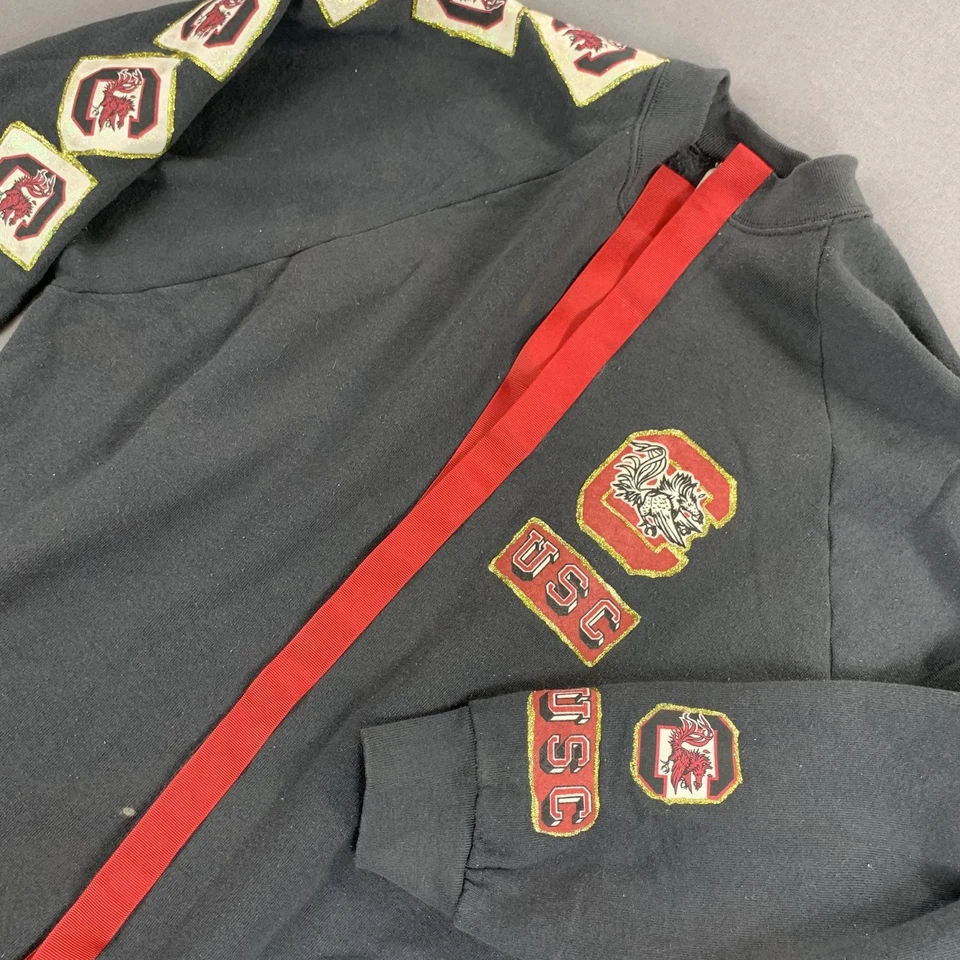 VTG South Carolina Gamecocks Sweatshirt XL NCAA College USA 90s Band Cardigan - Image 1 of 4