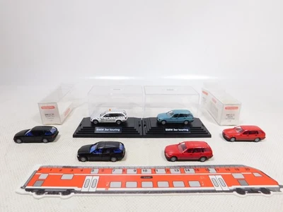 Wiking 1:87 H0 6x Modello BMW 3er Touring 199 01 20 199 02 21 ecc Mint #EG659-0 - Immagine 1 di 4