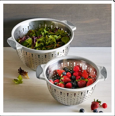 Pampered Chef:Stainless Steel Colander Set-FreeShipping - Image 1 of 2