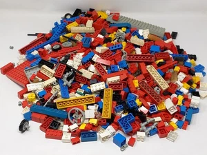 LEGO Lotto Misto (2,0 Kg.) Mattoncini Misti Anni '80s (Come da Foto) MC112512 - Foto 1 di 10