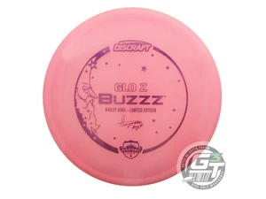 USED Discraft [KING] Glo Z Buzzz 180g Pink Teal Shatter A Midrange Disc - Picture 1 of 2
