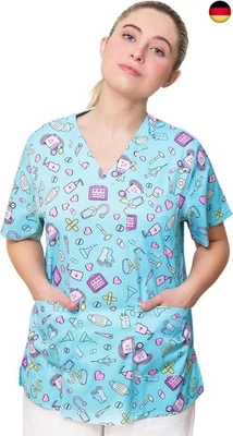 Nurse is Love Kasacks Damen Pflege | Kasak für Krankenschwestern & Arzt -