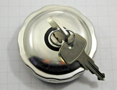 Fuel tank cap Hercules vintage car lockable 40 mm Ø Nirosta - 1A quality Germany  - Image 1 of 4