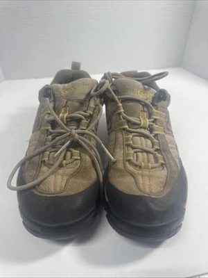 Salomon Vintage Zapatos de Senderismo Parte Superior Baja Con Cordones Caqui Gris Gamuza y Malla Talla 6 Foto 1 de 4