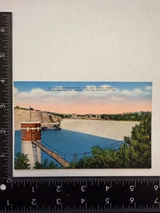 Kentucky Dix River wasserelektrischer Damm Highbridge und Burgin Vintage Postkarte - Bild 1 von 2