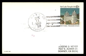 Mayfairstamps US 1980 Casa to Downey CA Postcard aat_49131 - Picture 1 of 2