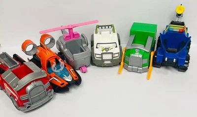 Nickelodeon Paw Patrol Spin Master Lote de 6 Vehículos de Juguete de Plástico 6.5" Foto 1 de 4
