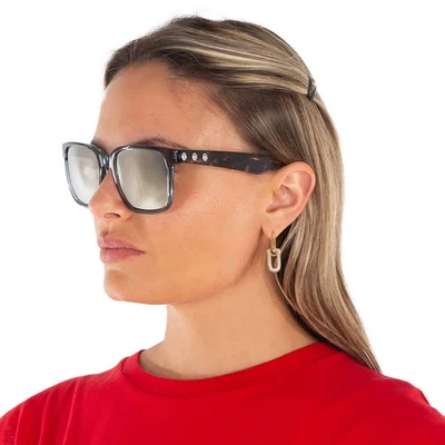 Gafas de sol cuadradas con espejo de bronce para dama John Varvatos SJV554 0BLE 56 Foto 1 de 4