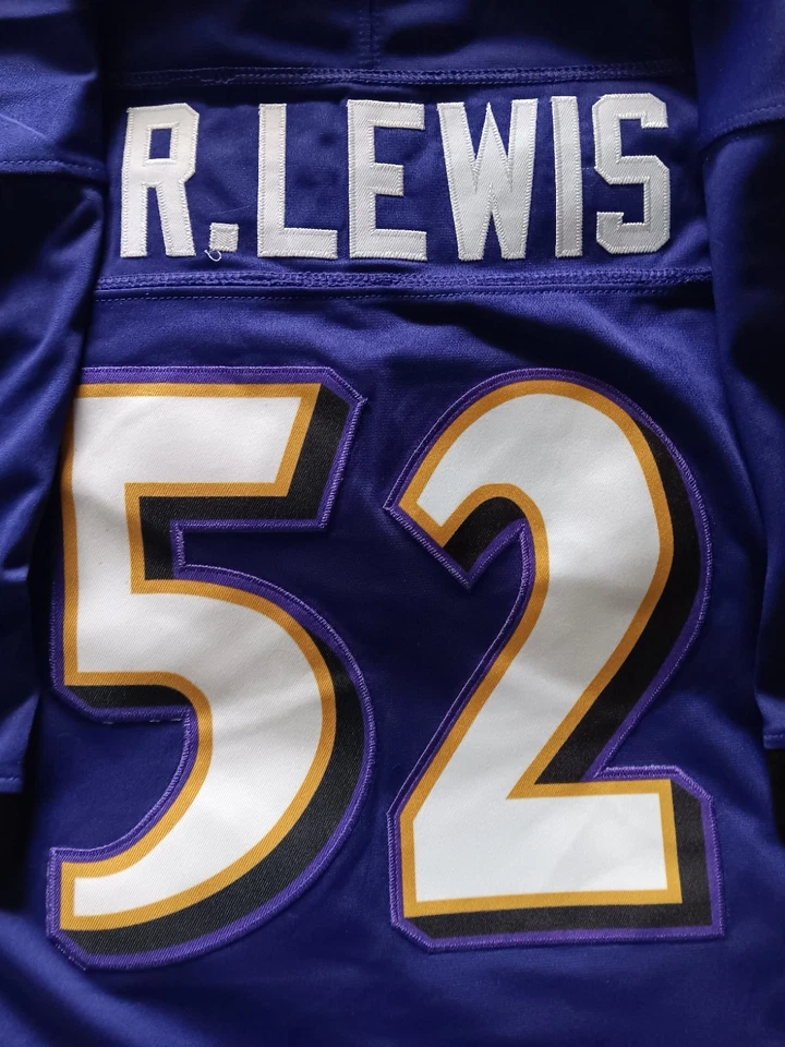 Camiseta de práctica púrpura de los Baltimore Ravens (XL) Ray Lewis #52 Foto 1 de 4