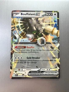 Bouffalant EX 077/086 Pokemon TCG: S&V: White Flare - Doppia Rara - Holo - Foto 1 di 2