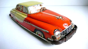 JOUSTRA LIMOUSINE BLECH Lg 29 cm 1958 REIBMOTOR SPIELZUSTAND - Bild 1 von 9