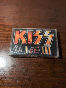 KISS Alive III Cassette Tape 1993 Hard Rock Metal Rare  - Picture 1 of 6