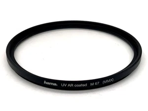 Hama UV Ar Coated M67 ( Mmx ) Filter 67mm Circular Filter Thread - Picture 1 of 1