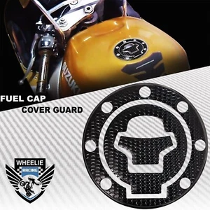 CUBIERTA TAPA COMBUSTIBLE TANQUE GASOLINA NEGRO PERFORADO PROTECTOR 97-03 GSXR-600/750/1000 - Imagen 1 de 4